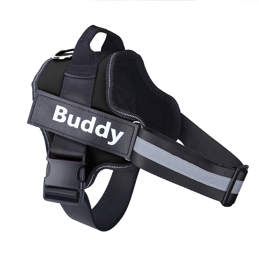 Personalized No-Pull Dog Harness – Reflective, Adjustable, Breathable. - BARK&BLİSS