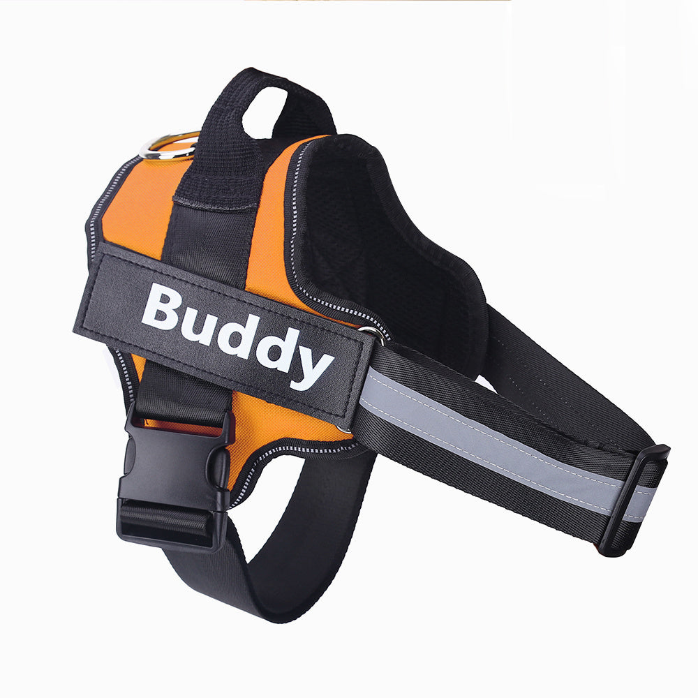 Personalized No-Pull Dog Harness – Reflective, Adjustable, Breathable. - BARK&BLİSS