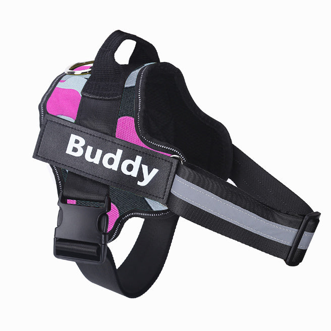 Personalized No-Pull Dog Harness – Reflective, Adjustable, Breathable. - BARK&BLİSS