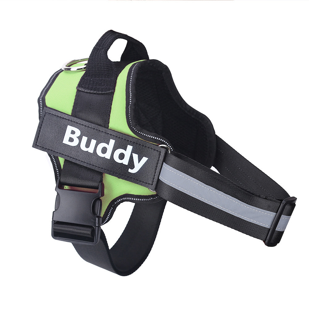 Personalized No-Pull Dog Harness – Reflective, Adjustable, Breathable. - BARK&BLİSS