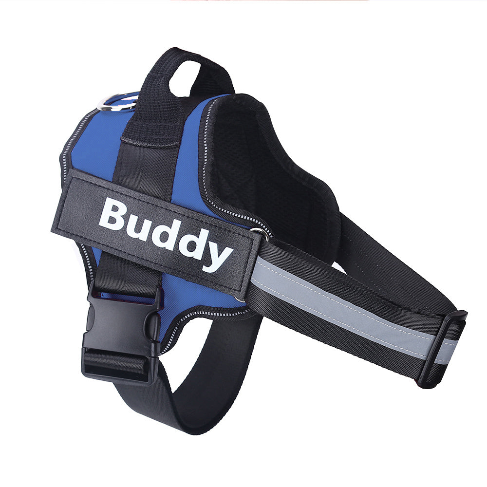 Personalized No-Pull Dog Harness – Reflective, Adjustable, Breathable. - BARK&BLİSS