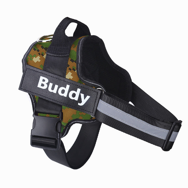 Personalized No-Pull Dog Harness – Reflective, Adjustable, Breathable. - BARK&BLİSS