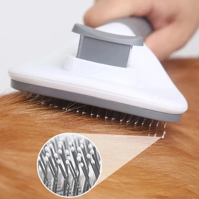 Pet Grooming Brush for Pets – Easy Hair Removal Tool. - BARK&BLİSS