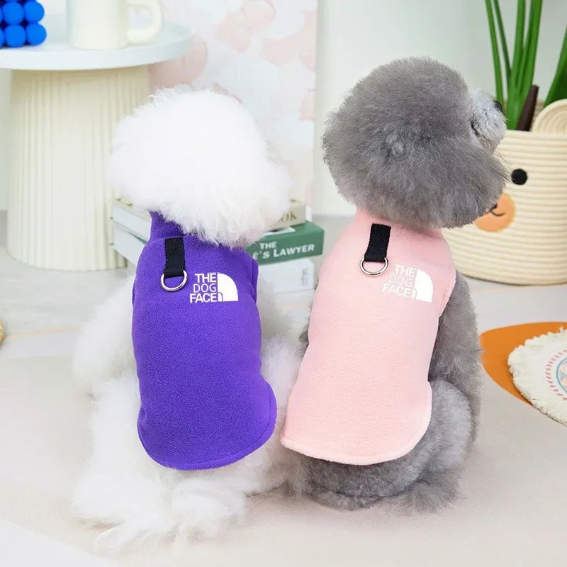 Small Dog Winter Fleece Coat. - BARK&BLİSS